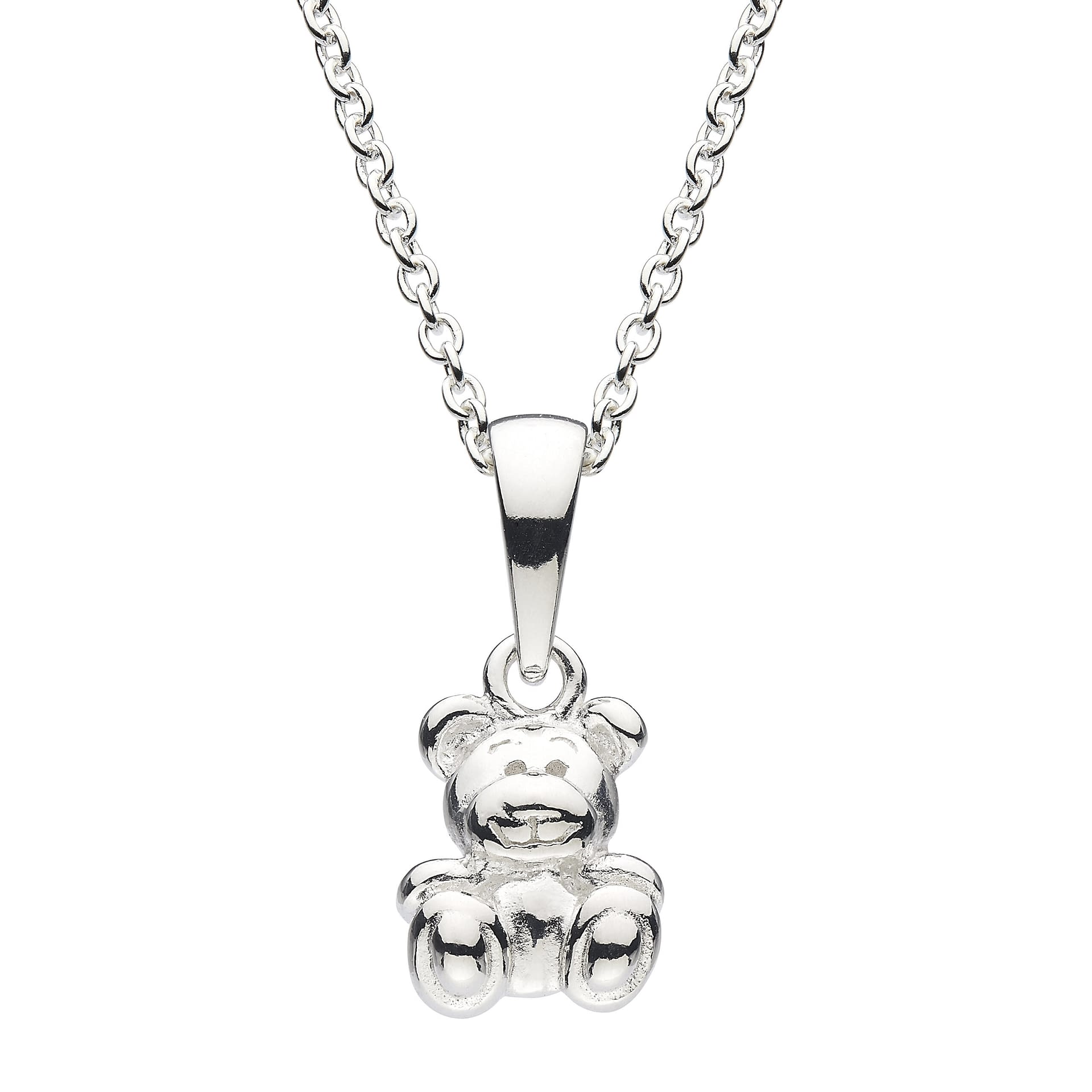 Children's Jewellery Sterling Silver TEDDY BEAR Necklace